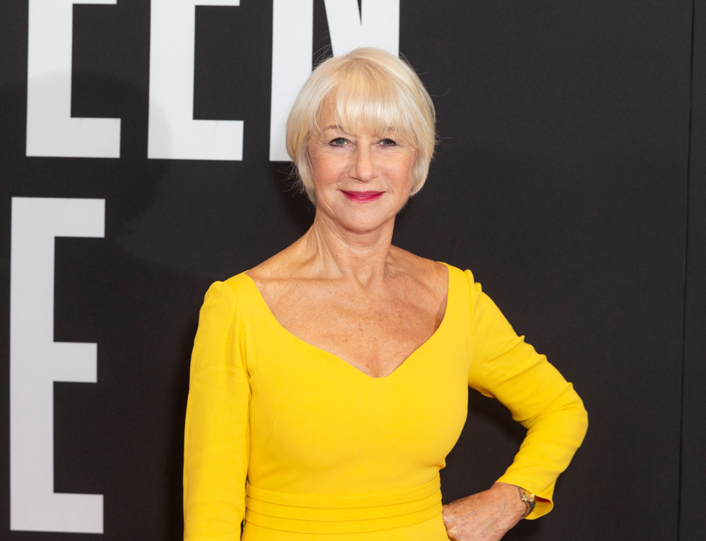 helen mirren hairstyles