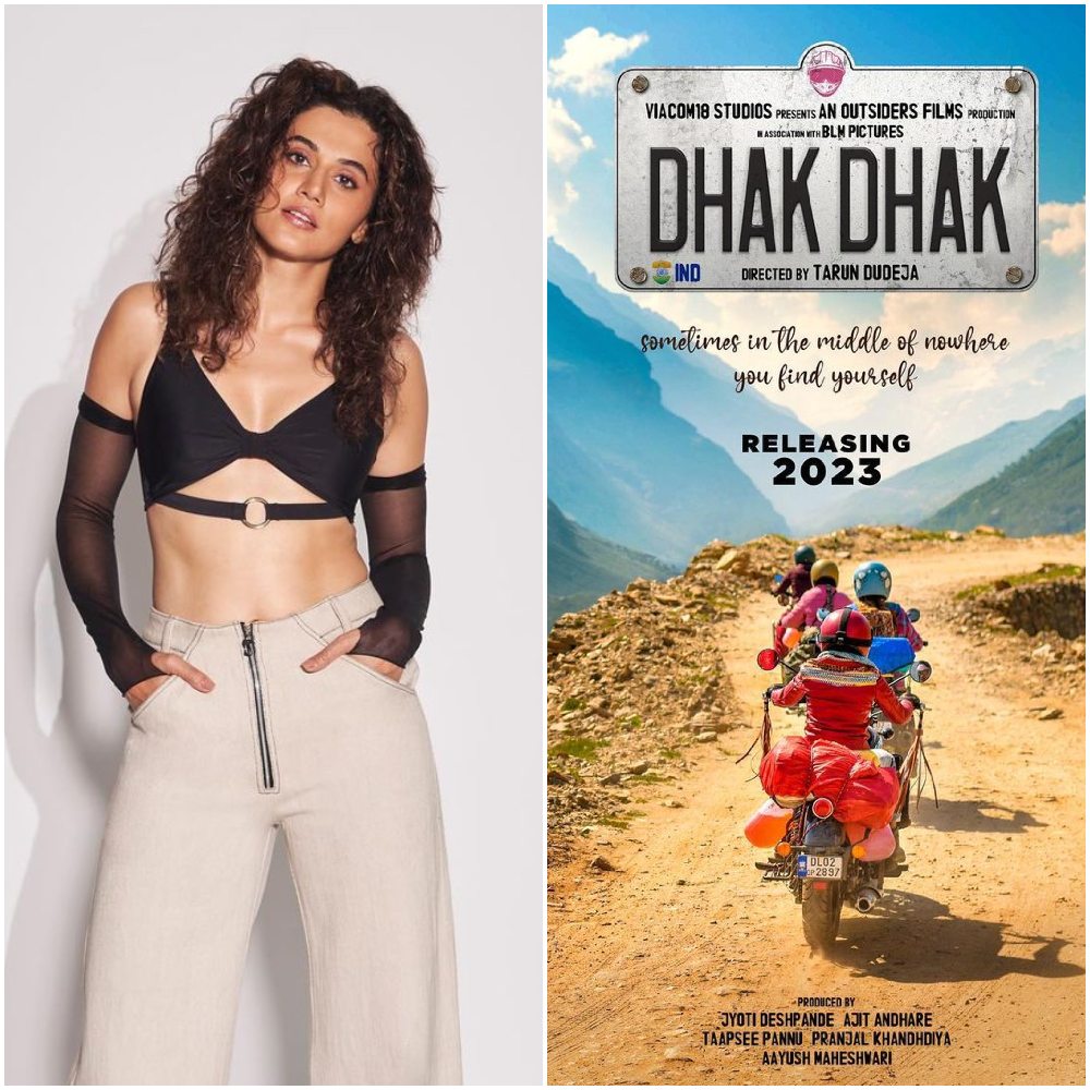 EXCLUSIVE: Taapsee Pannu's production venture Dhak Dhak set for a theatrical release on THIS date
