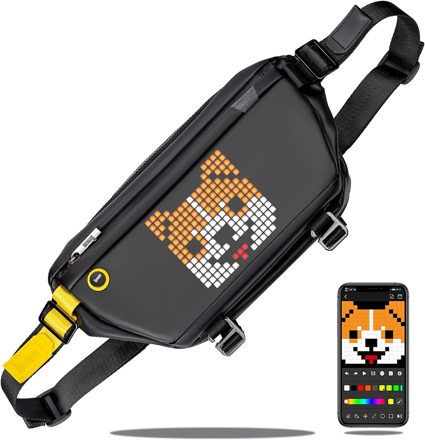Divoom Sling Bag with LED Display Divoom Sling Bag with LED Display