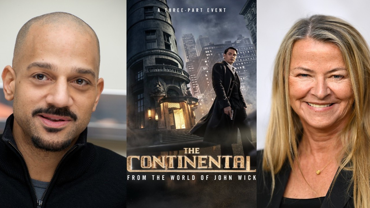 The Continental EXCLUSIVE: Directors Albert Hughes and Charlotte Brändström on Mel Gibson and 'easter eggs' for fans in the John Wick spinoff