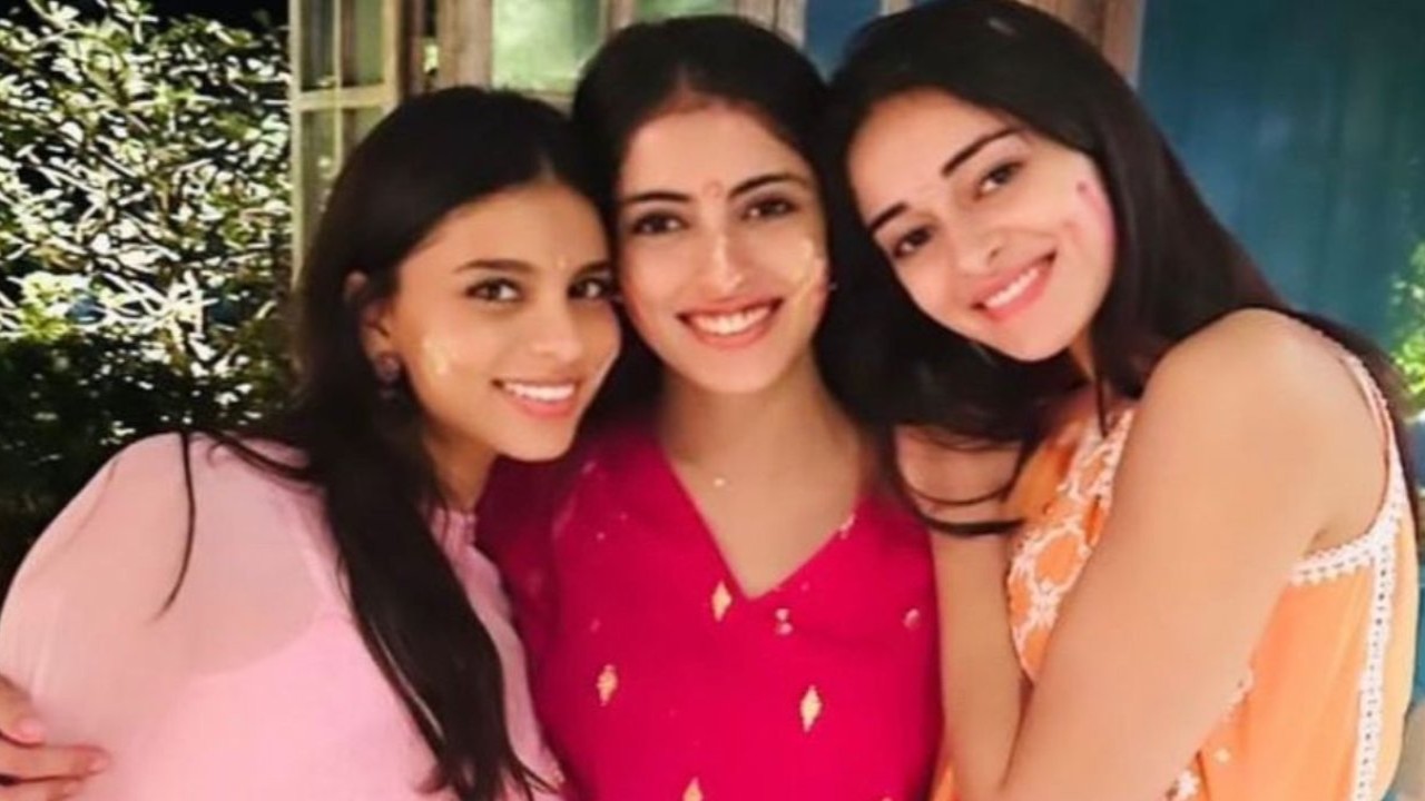 Suhana Khan, Navya Nanda and Ananya Panday