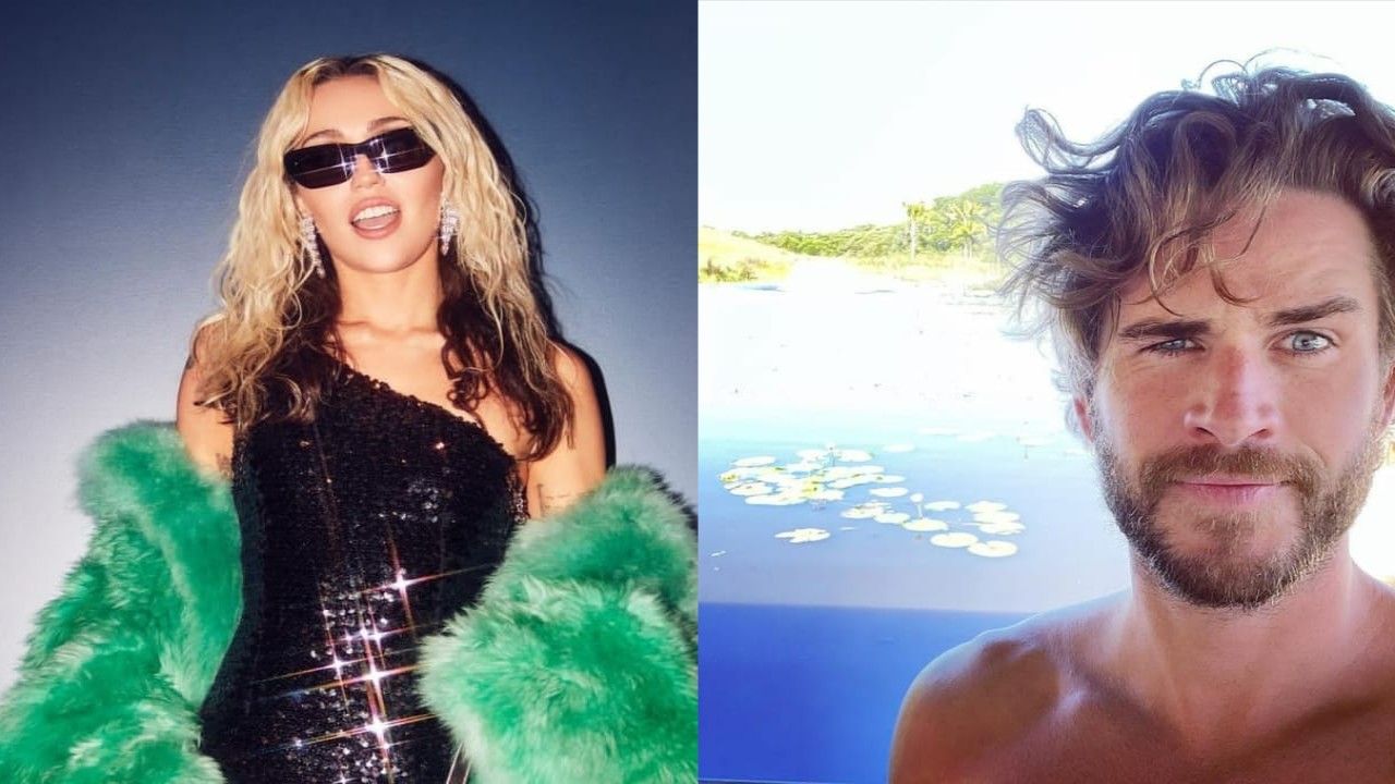 Miley Cyrus and Liam Hemsworth (Instagram) Instagram