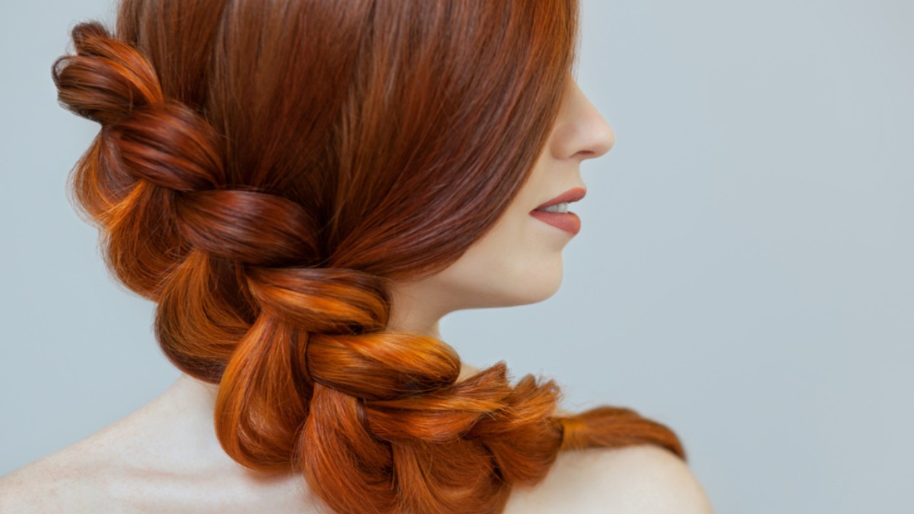 French Braid Into Bubble Braid