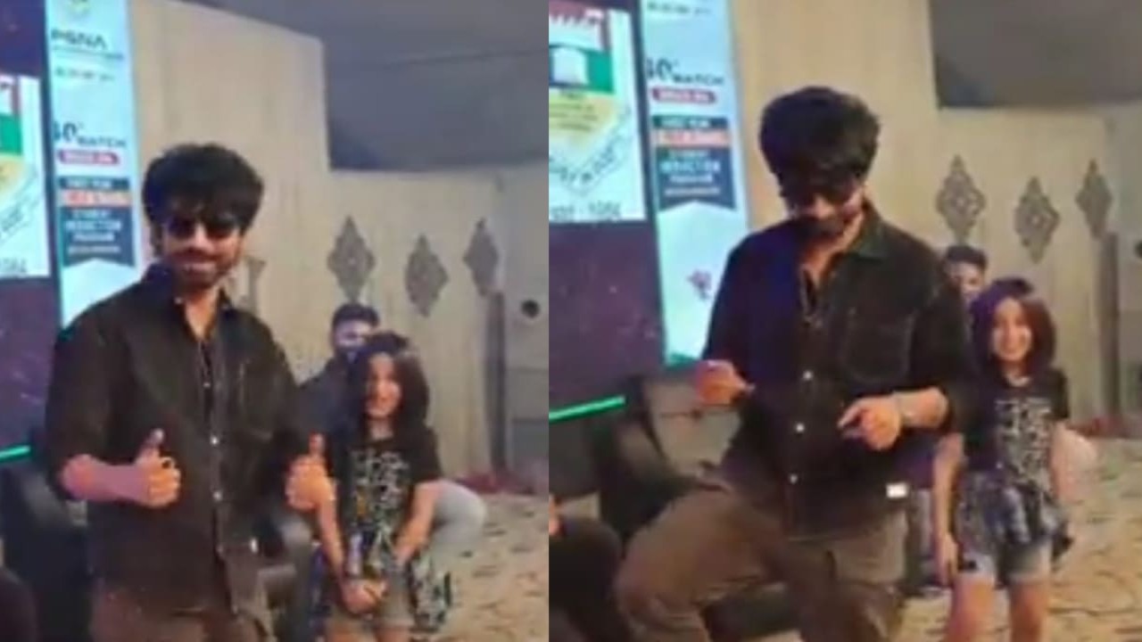 Arjun Das learns hook steps of viral track Naa Ready from Thalapathy Vijay’s Leo from little fan