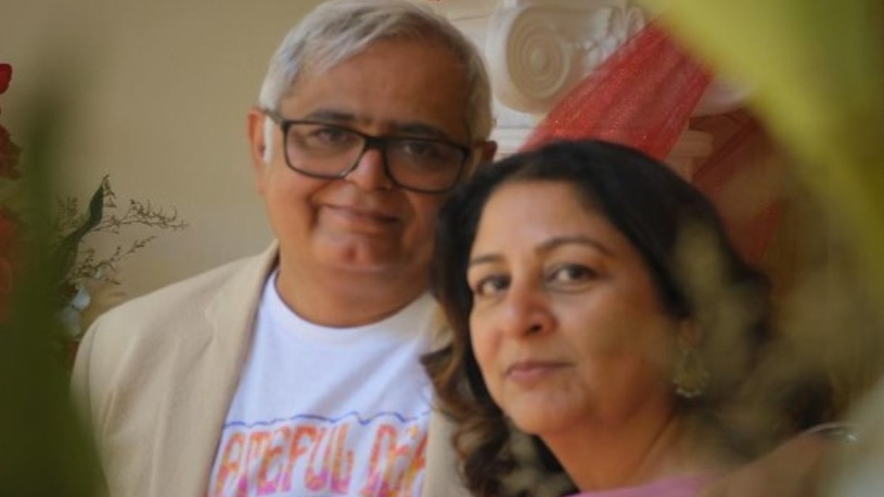 Pic courtesy: Hansal Mehta Instagram Hansal Mehta and Safeena Husain