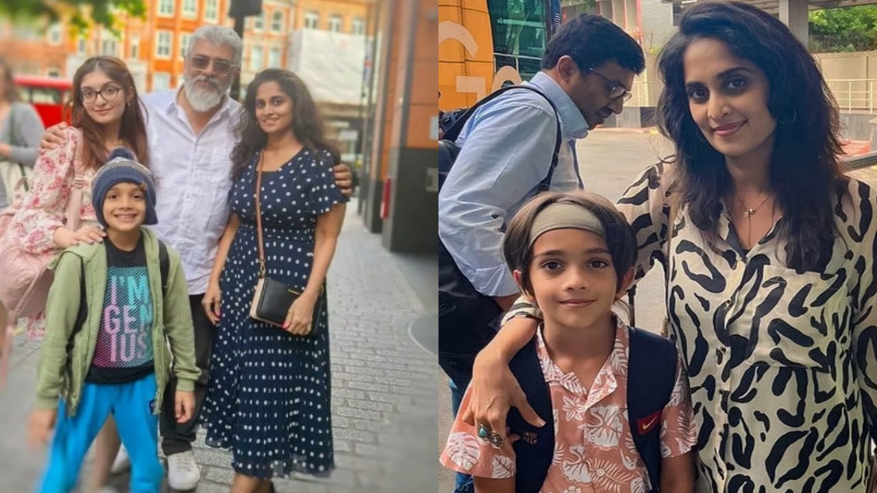 Ajith Kumar's daughter Anoushka's date night pic goes viral; Aadvik's incredible grown-up transformation Ajith Kumar's son Aadvik and daughter