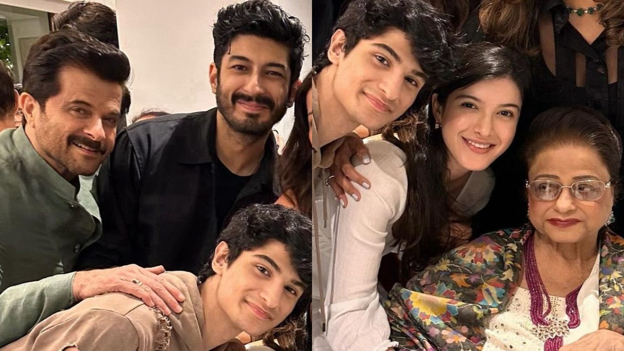 Anil Kapoor, Shanaya Kapoor, Jahaan Kapoor and others get together to celebrate Nirmal Kapoor’s birthday-PICS