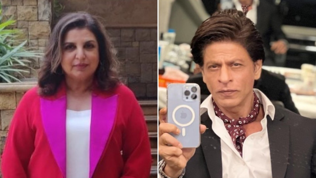 Farah Khan Kunder and Shah Rukh Khan