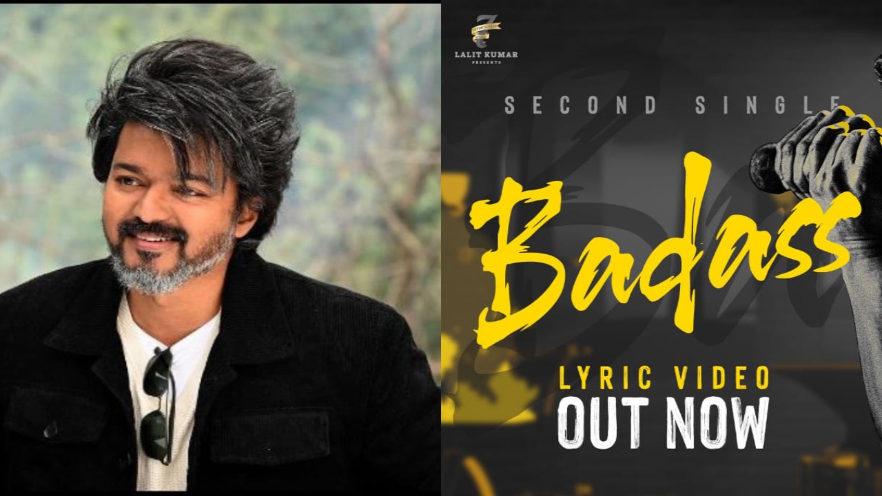 Leo's 'Badass': Second single from Thalapathy Vijay starrer OUT; teasing hints of film (PC. Vijay Instagram, 7ScreenStudios X) The second single from Leo has been released officially by the makers