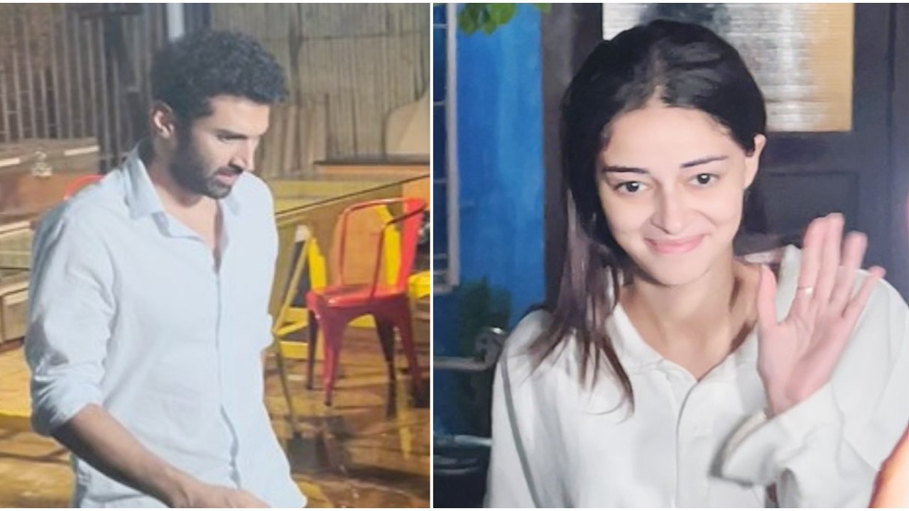 Pic courtesy: Pinkvilla Ananya Panday and Aditya Roy Kapur