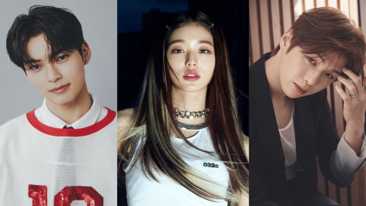 Sung Hanbin, Jang Wonyoung, Kang Daniel (Photo Credits: Instagram of ZEROBASEONE, IVE, Kang Daniel)