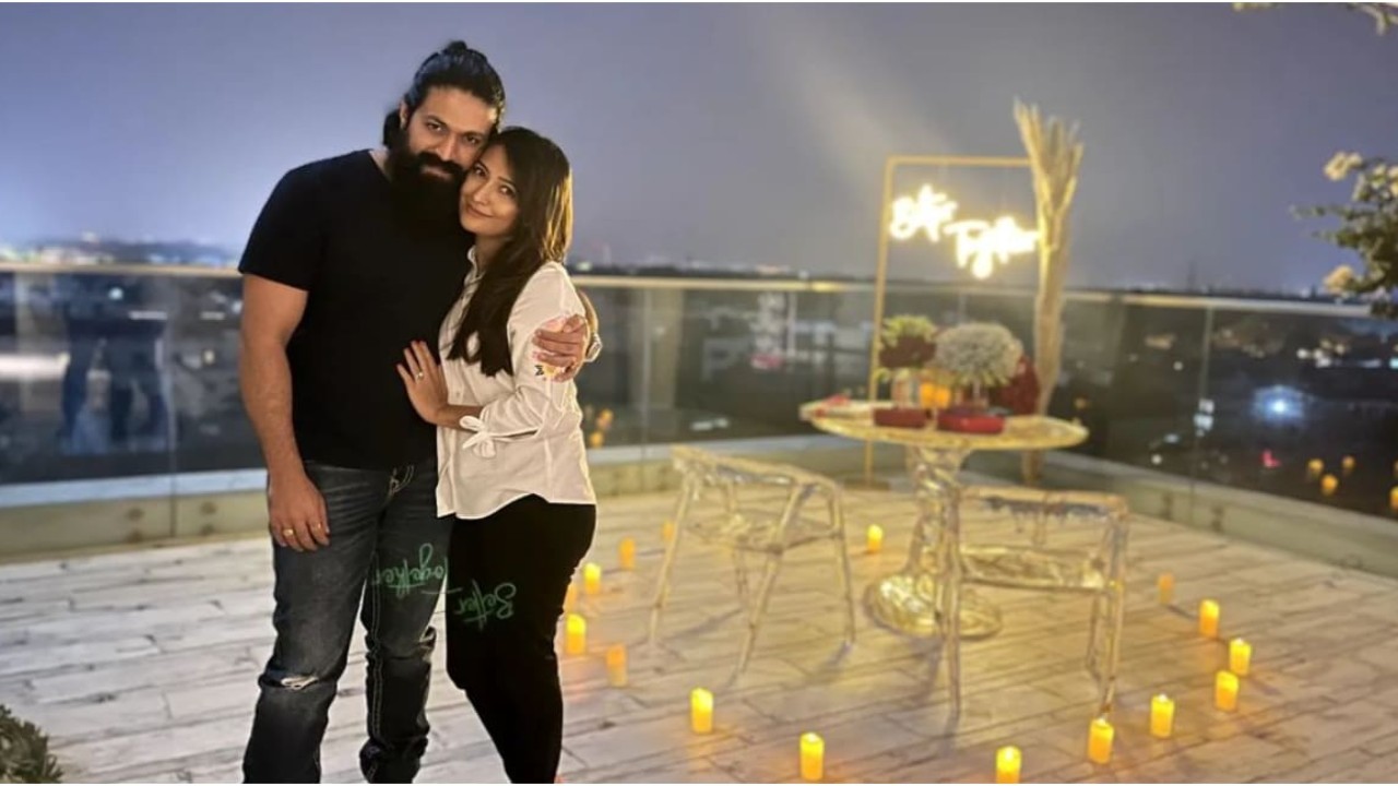 Yash's duplex house in Bengaluru is a blend of tradition and class; take a tour via photos and videos (PC: Radhika Pandit Instagram) Yash's duplex house in Bengaluru
