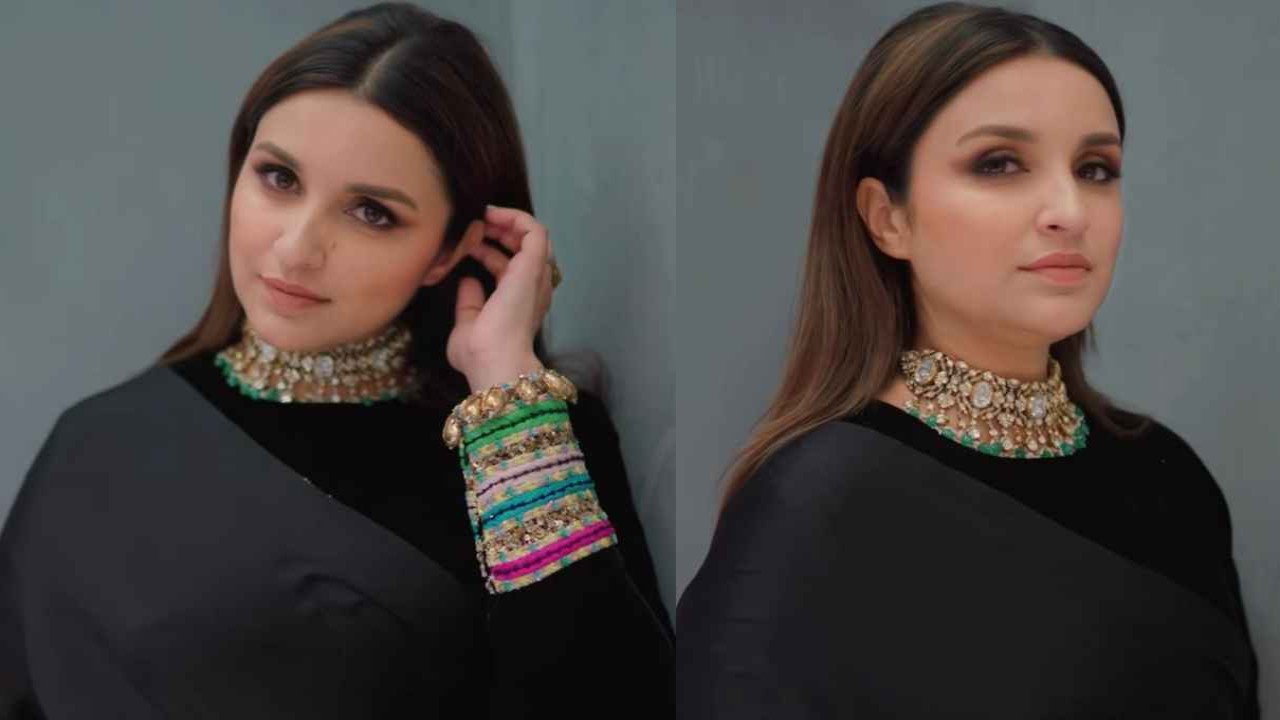 Parineeti Chopra Makes A Style Statement In Black Outfits