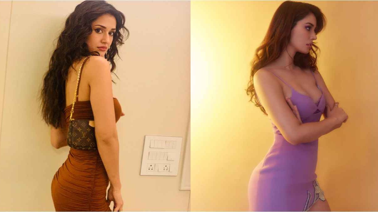 Disha Patani’s sultry mini-dresses with fitted silhouettes, plunging necklines, and slits are incomparable (PC: Disha Patani Instagram) disha-patani-mini-dresses-dress-bollywood-style-fashion