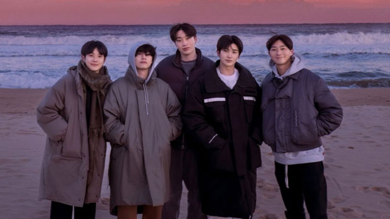 BTS' V, PARK SEO JOON, PARK HYUNG SIK, CHOI WOO SHIK, PEAKBOY; Credits: Disney+ Korea BTS' V, PARK SEO JOON, PARK HYUNG SIK, CHOI WOO SHIK, PEAKBOY; Credits: Disney+ Korea