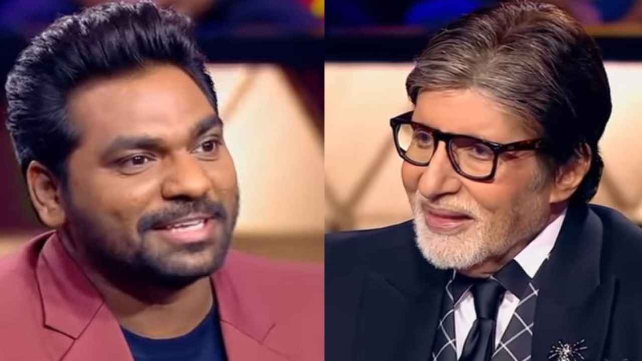Kaun Banega Crorepati 15: Amitabh Bachchan requests Zakir Khan for personal shayari performance (Image Source- Sony Entertainments, Instagram) Amitabh Bachchan, Kaun Banega Crorepati 15