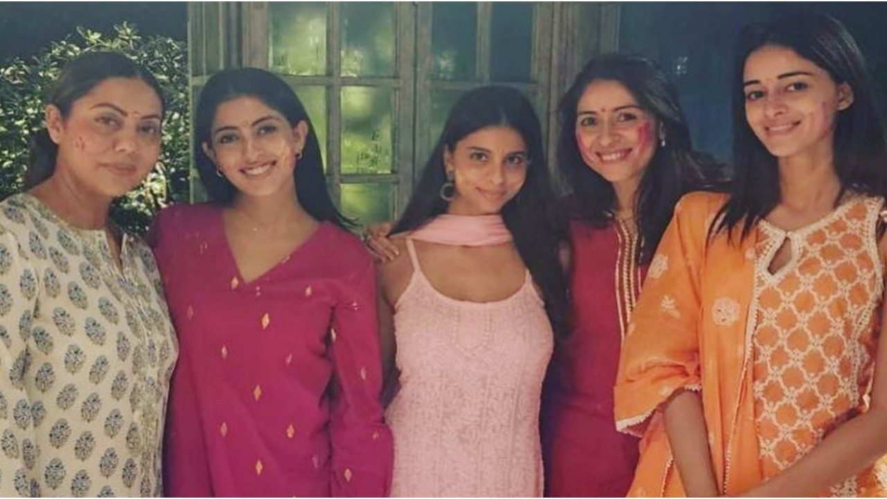 Star-studded Ganesh Chaturthi bash: Ananya Panday, Suhana Khan, Navya Nanda, Shanaya Kapoor, and Gauri Khan shine