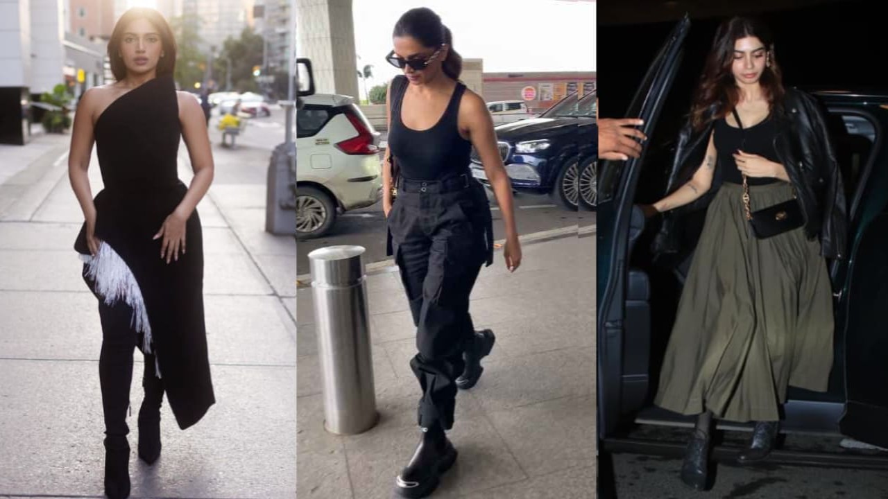5 trendy boots sported by B-town divas. (PC: Rhea Kapoor Instagram, Viral Bhayani and Manav Manglani)