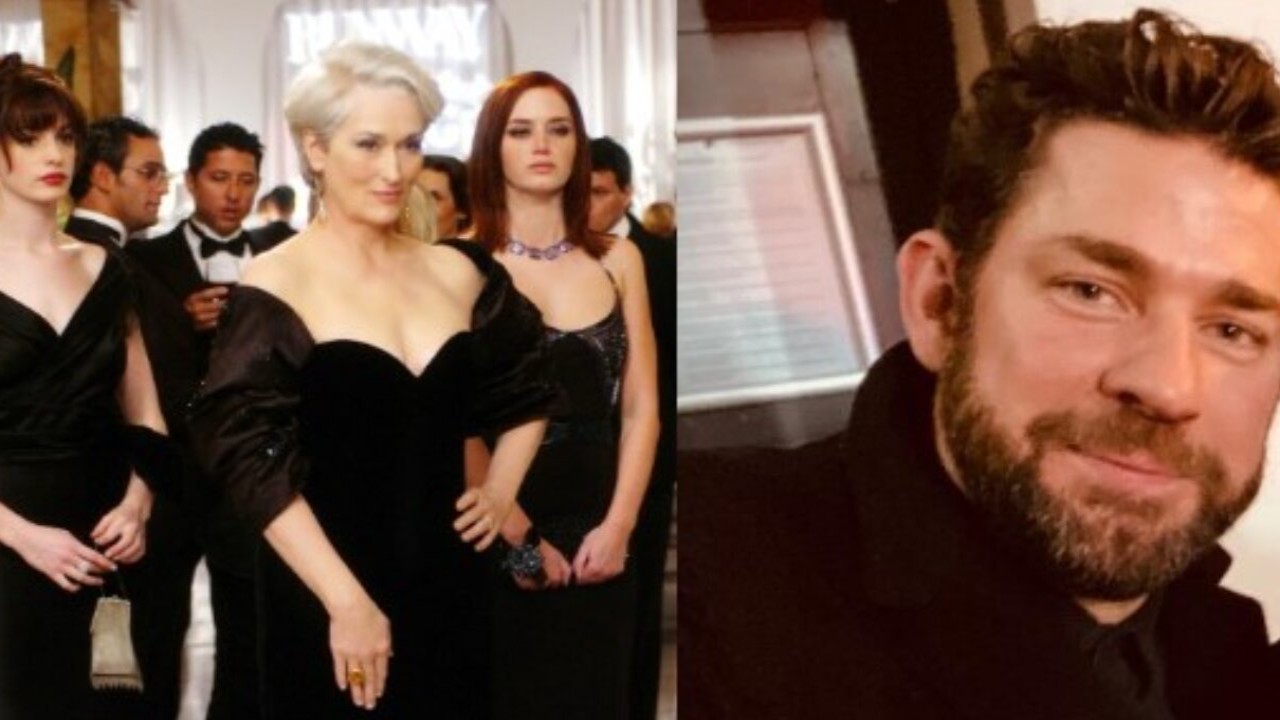 Anne Hathaway, Meryl Streep, Emily Blunt and John Krasinski (IMDB and Instagram) IMDB and Instagram