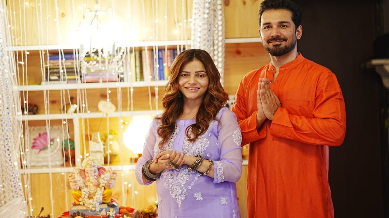 Rubina abhinav Ganesh Chaturthi