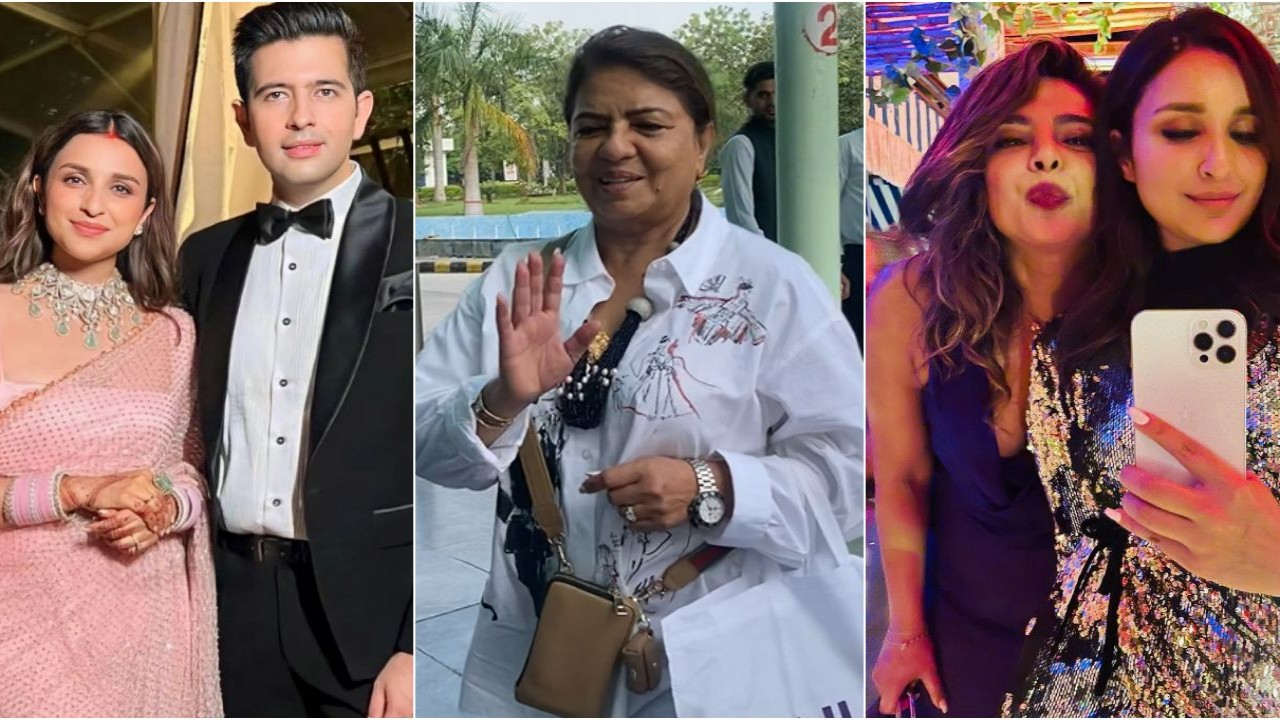 WATCH: Priyanka Chopra’s mom Madhu reveals why actress couldn’t attend Parineeti Chopra-Raghav Chadha’s wedding WATCH: Priyanka Chopra’s mom Madhu reveals why actress couldn’t attend Parineeti Chopra-Raghav Chadha’s wedding