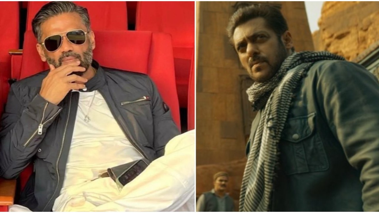 Pic courtesy: Suniel Shetty (Instagram), YRF (YouTube) Suniel Shetty, Tiger 3 still