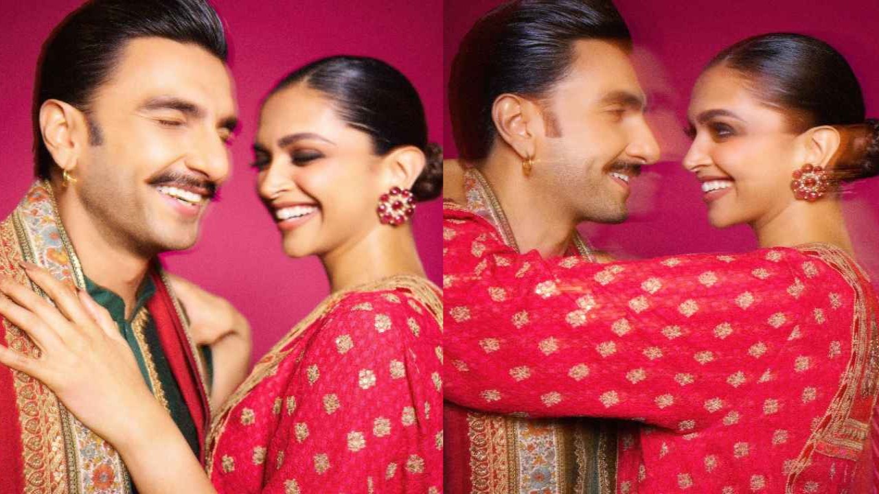 Deepika Padukone showcases how to merge traditional elegance with modernity in red Sabyasachi fit