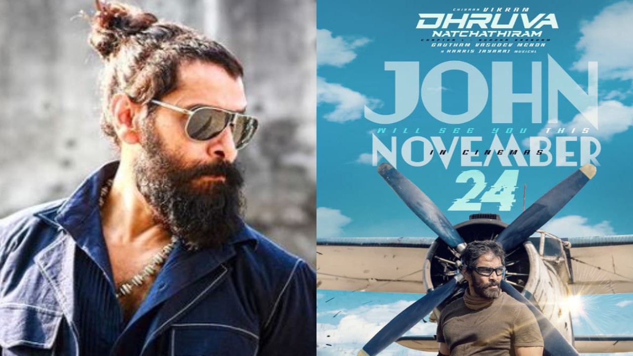 Chiyaan Vikram’s Dhruva Natchathiram’s run time out; DEETS inside (PC. Vikram Instagram, Gautham Vasudev Menon X) Chiyaan Vikram's Dhruva Natchathiram run time out; details inside