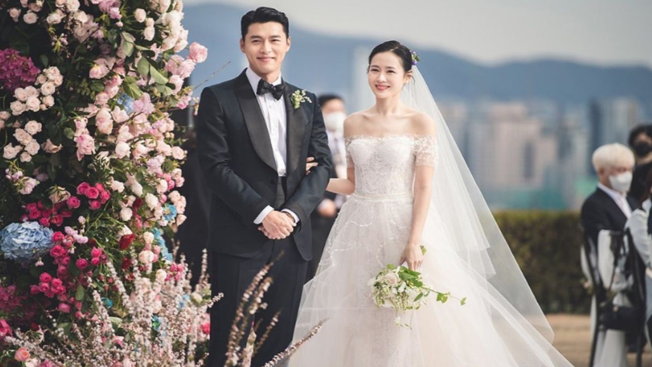 Son Ye Jin and Hyun Bin's wedding: courtesy of VAST Entertainment