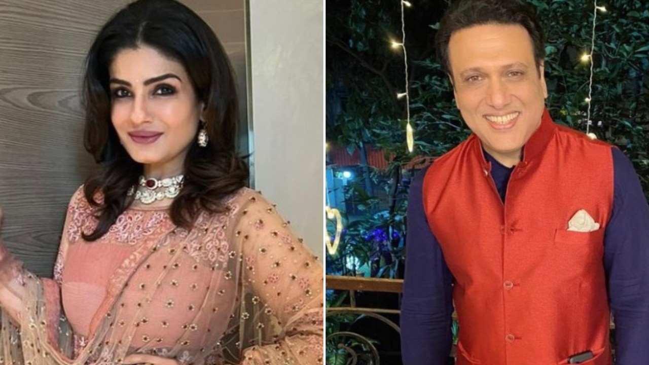 Raveena Tandonxxxx - Raveena Tandon on her 'friendly rivalry' with Govinda; 'If he aced a shot,  I had to give my best' | PINKVILLA
