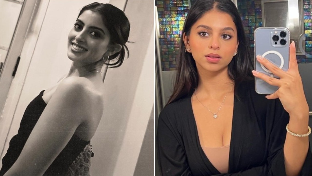 Navya Naveli Nanda and Suhana Khan