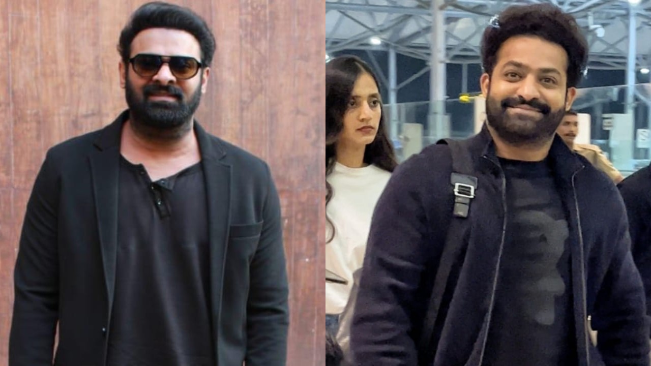 When Prabhas and Jr NTR grooved together on popular song 
