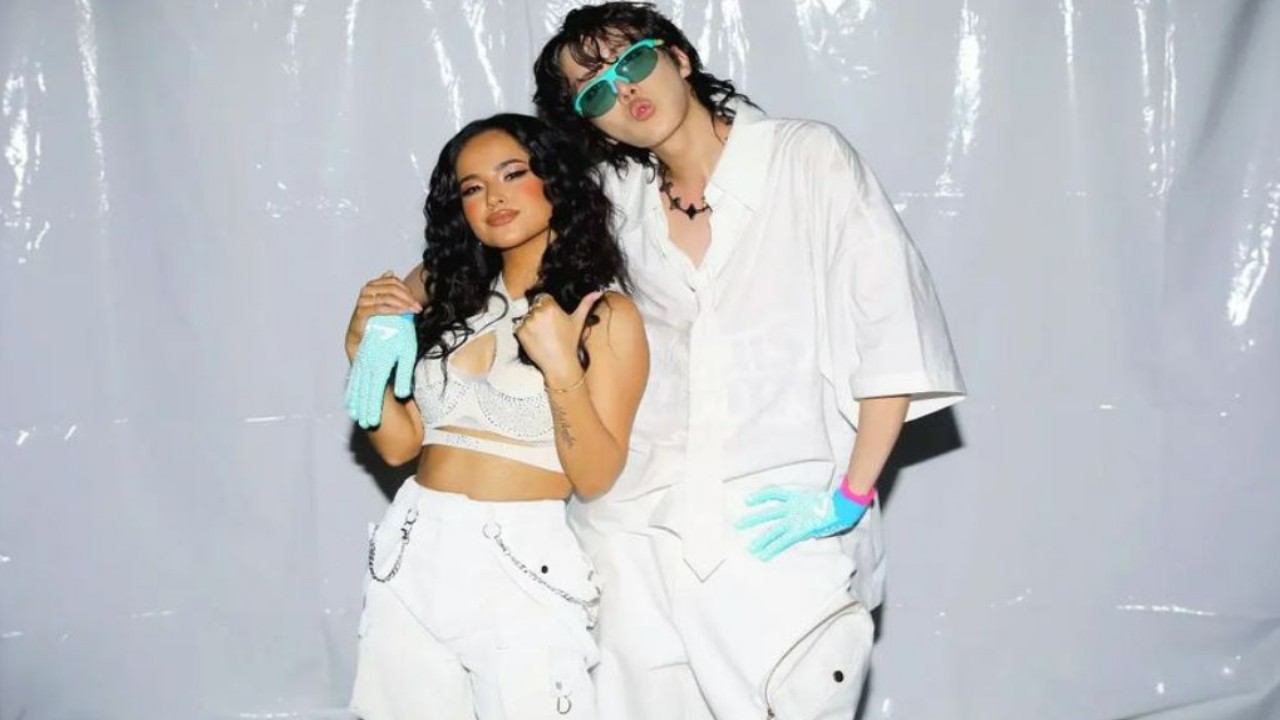 Becky G and J-Hope (Pic Cedit- Uarmyhope Instagram)
