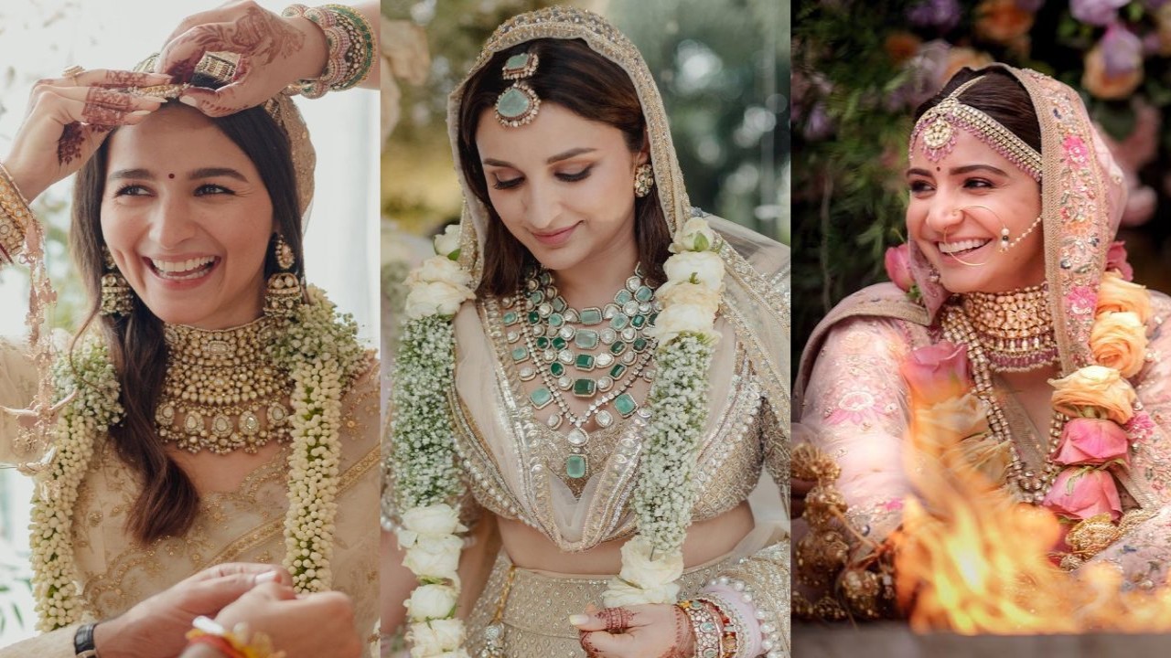 Picture courtesy: Instagram Parineeti Chopra, Alia Bhatt to Anushka Sharma: 6 Bollywood brides who ditched red for their weddings