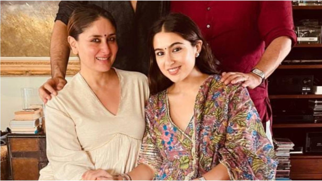 Picture courtesy: Sara Ali Khan Instagram Here's how Sara Ali Khan wished 'queen of hearts' Kareena Kapoor Khan on her 43rd birthday