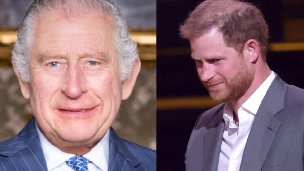 King Charles and Prince Harry (The Royal Website and Getty Images) The Royal Website and Getty Images