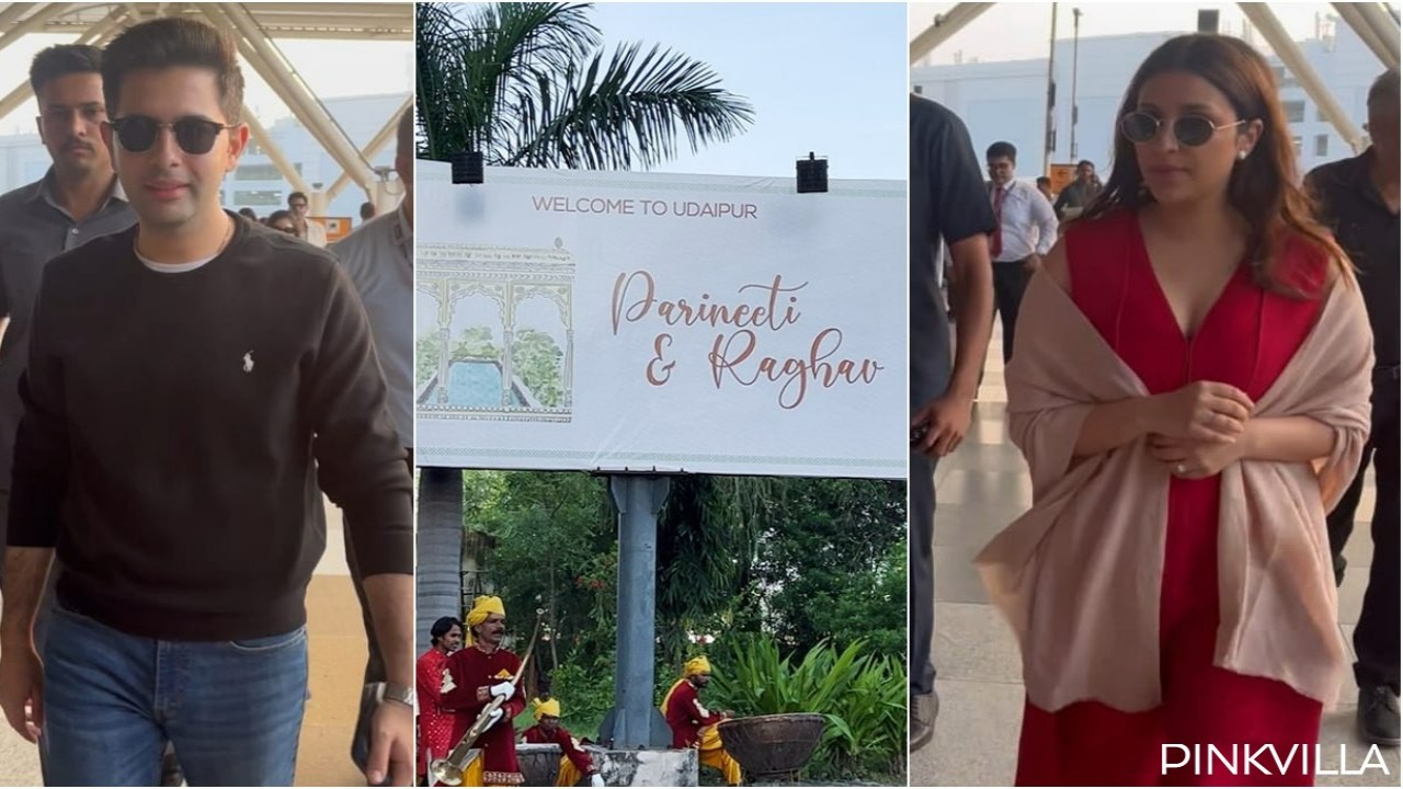 Parineeti Chopra-Raghav Chadha Wedding: Hoardings to dhol beats; Udaipur airport all set for couple’s grand welcome Parineeti Chopra-Raghav Chadha Wedding: Hoardings to dhol beats; Udaipur airport all set for couple’s grand welcome