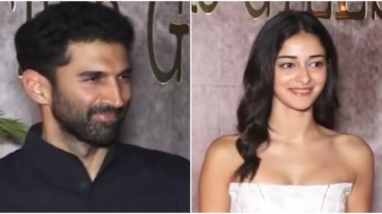 Pic courtesy: Pinkvilla Aditya Roy Kapur and Ananya Panday