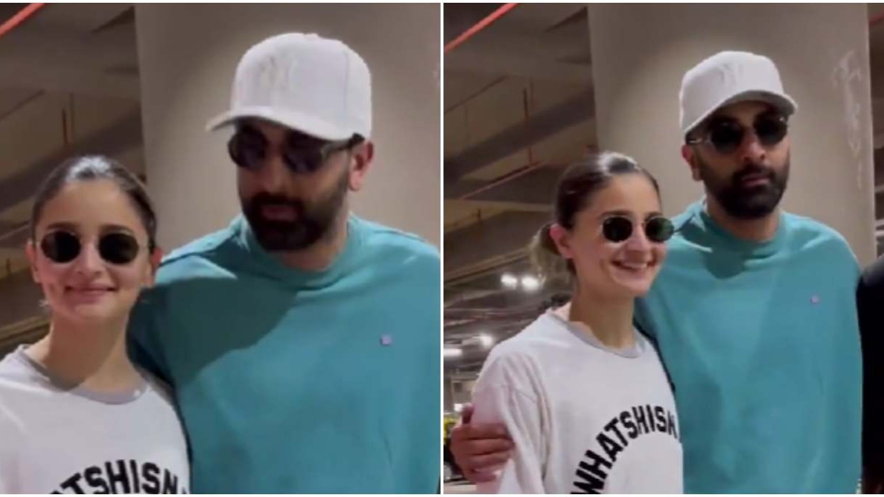 WATCH: Ranbir Kapoor and Alia Bhatt return to Mumbai post dreamy NYC vacay; pose with fans at airport