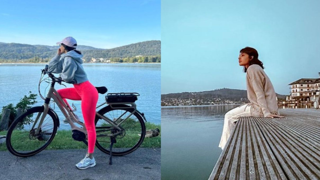 Samantha Ruth Prabhu says rise and shine as she goes cycling during Austria vacation; VIDEO (PC: Samantha Instagram) PC: Samantha Instagram