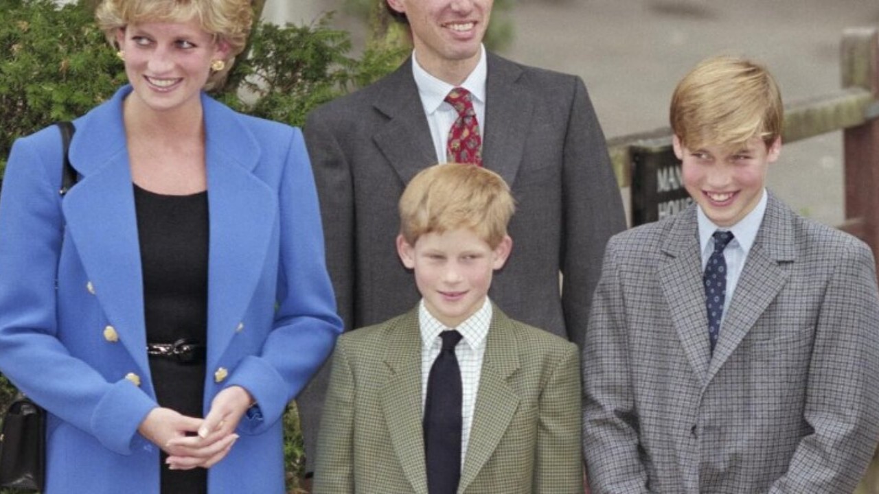 Princess Diana with Prince Harry and William (IMDb) IMDb