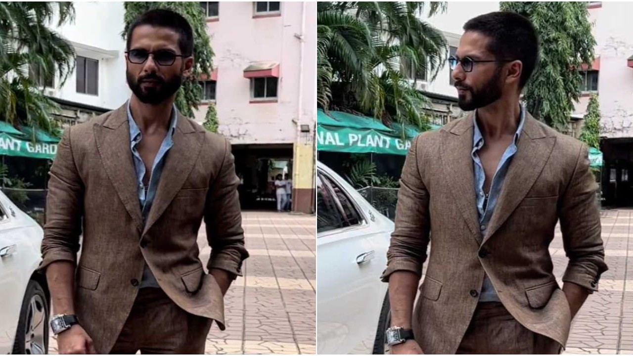 Image: Pinkvilla Instagram WATCH: Shahid Kapoor's stunning new look sparks Haider nostalgia at event