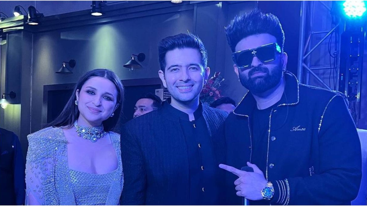 Picture courtesy: Navraj Hans Instagram Parineeti Chopra-Raghav Chadha Wedding: Bride, groom's first pics OUT; singer Navraj Hans drops heartfelt post