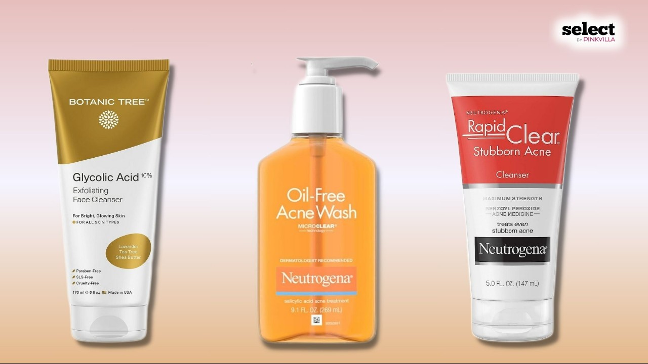 drugstore face washes for acne. 