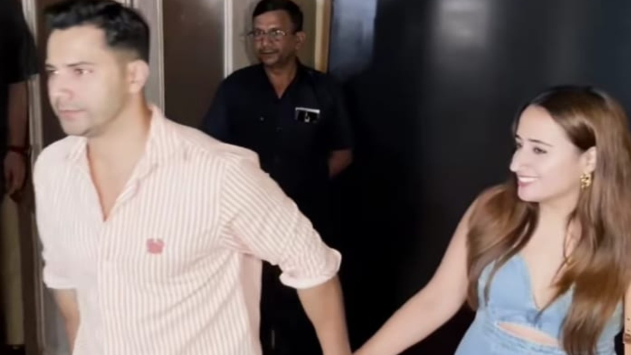 Pic courtesy: Pinkvilla Varun Dhawan and Natasha Dalal