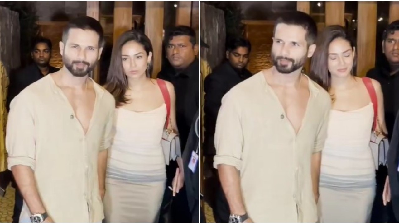 Pic courtesy: Pinkvilla Shahid Kapoor and Mira Rajput