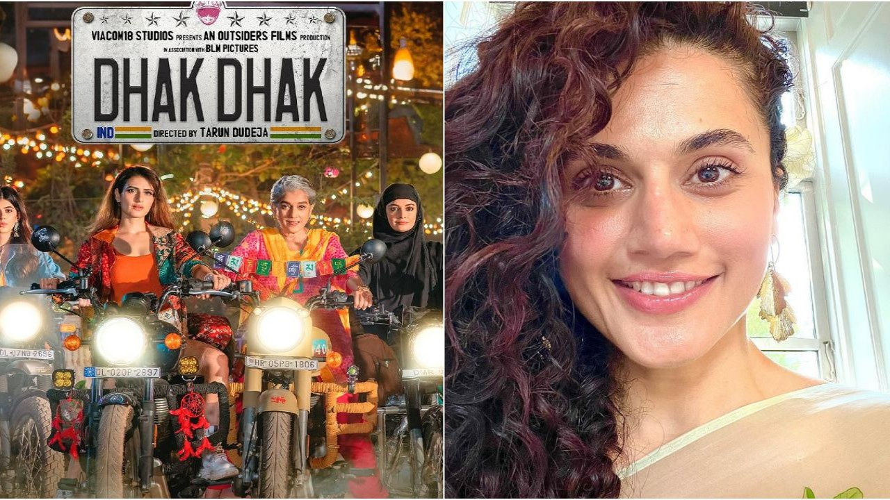 EXCLUSIVE: Has Taapsee Pannu disassociated herself from Ratna Pathak, Fatima Sana Shaikh starrer Dhak Dhak?