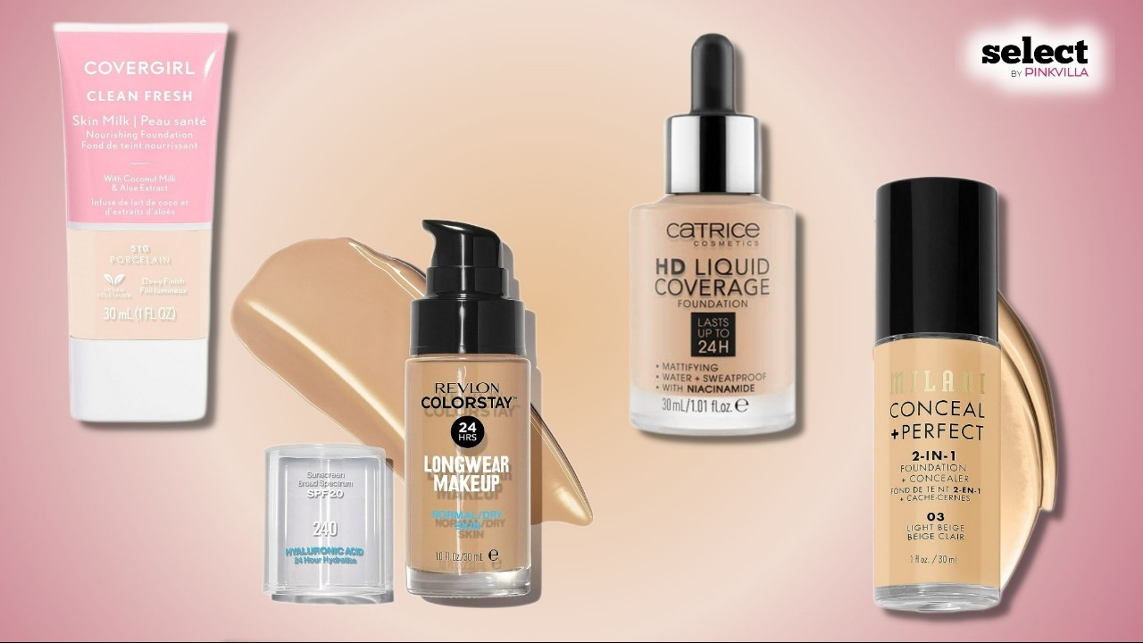 drugstore foundations for dry skin