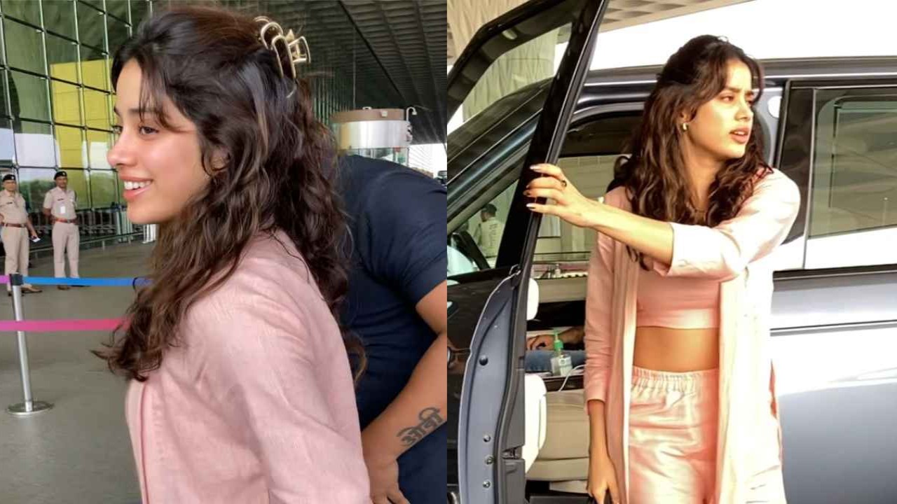 janhvi-kapoor-bawaal-coord-set-airport-sand-shirin-style-fashion