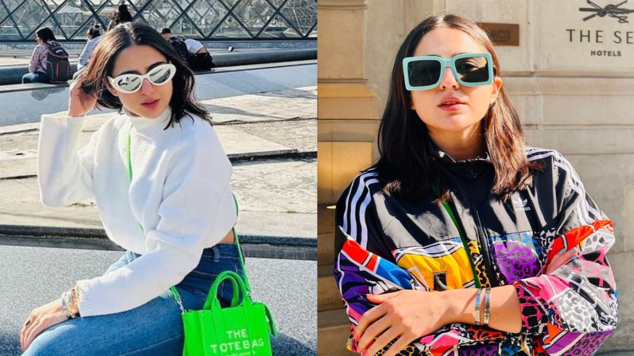 Sara Ali Khan's fashion fits from her Paris fashion diary unraveled for your next stylish sojourn. (PC: Sara Ali Khan Instagram)